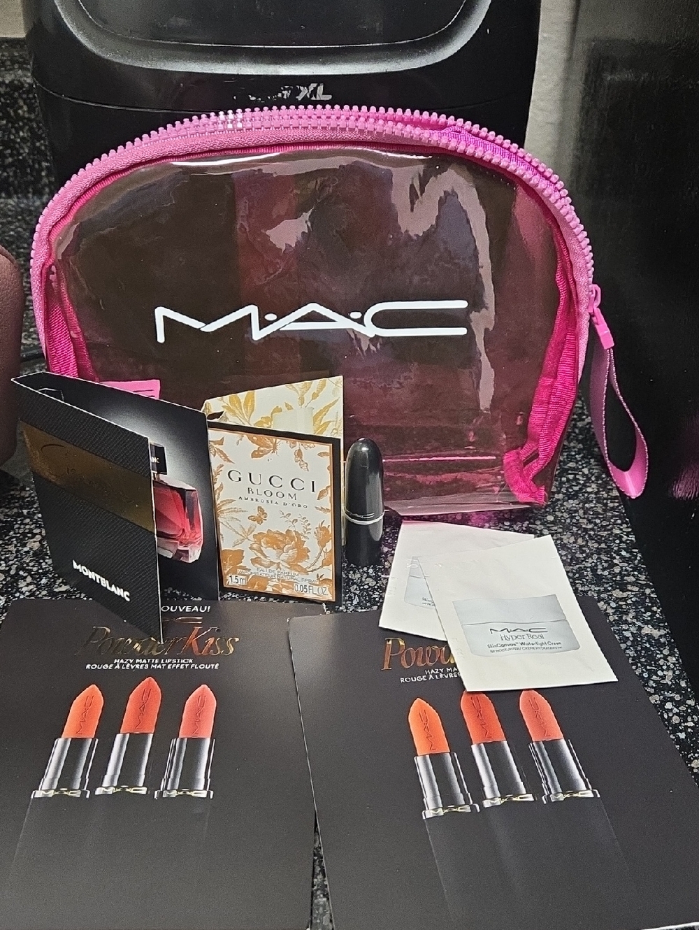 MAC Hyper Real SkinCanvas Waterlight Cream Sample Packets - White & Silver